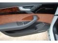 Nougat Brown Door Panel Photo for 2013 Audi A8 #80945550