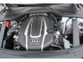 2013 Audi A8 4.0 Liter FSI Twin-Turbocharged DOHC 32-Valve VVT V8 Engine Photo