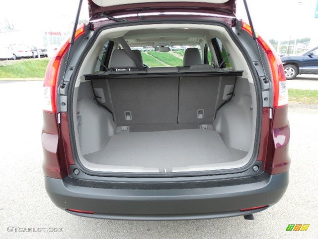 2013 CR-V EX-L AWD - Basque Red Pearl II / Gray photo #17