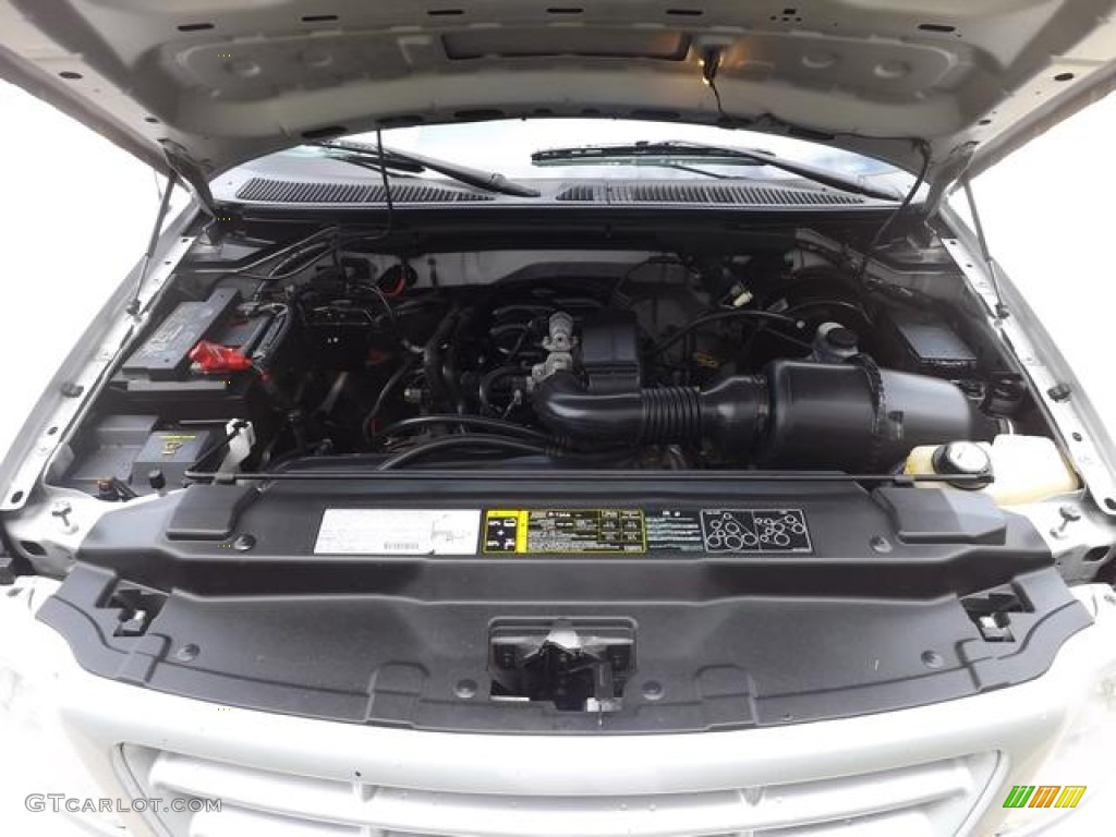 2003 F150 XL SuperCab - Silver Metallic / Medium Graphite Grey photo #13