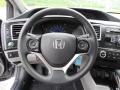 2013 Polished Metal Metallic Honda Civic LX Sedan  photo #10