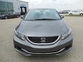 2013 Polished Metal Metallic Honda Civic LX Sedan  photo #19