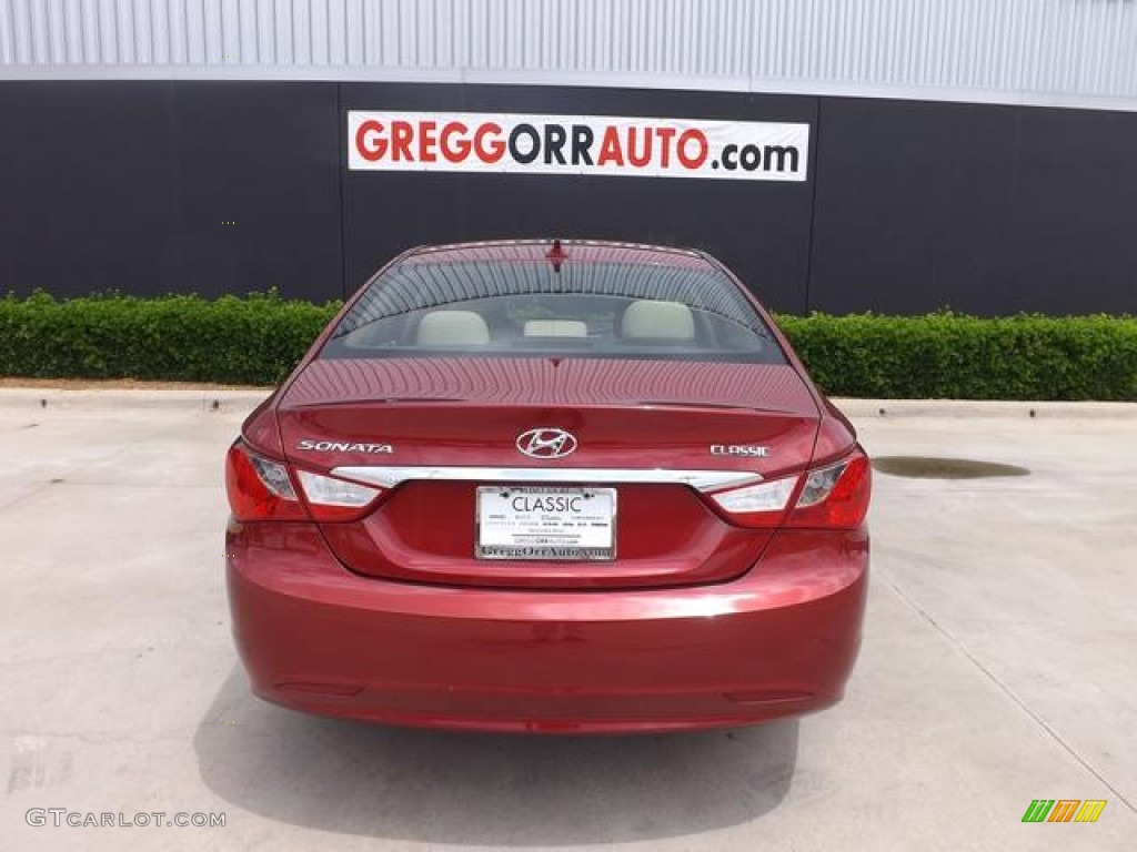 2013 Sonata GLS - Venetian Red Pearl / Camel photo #8