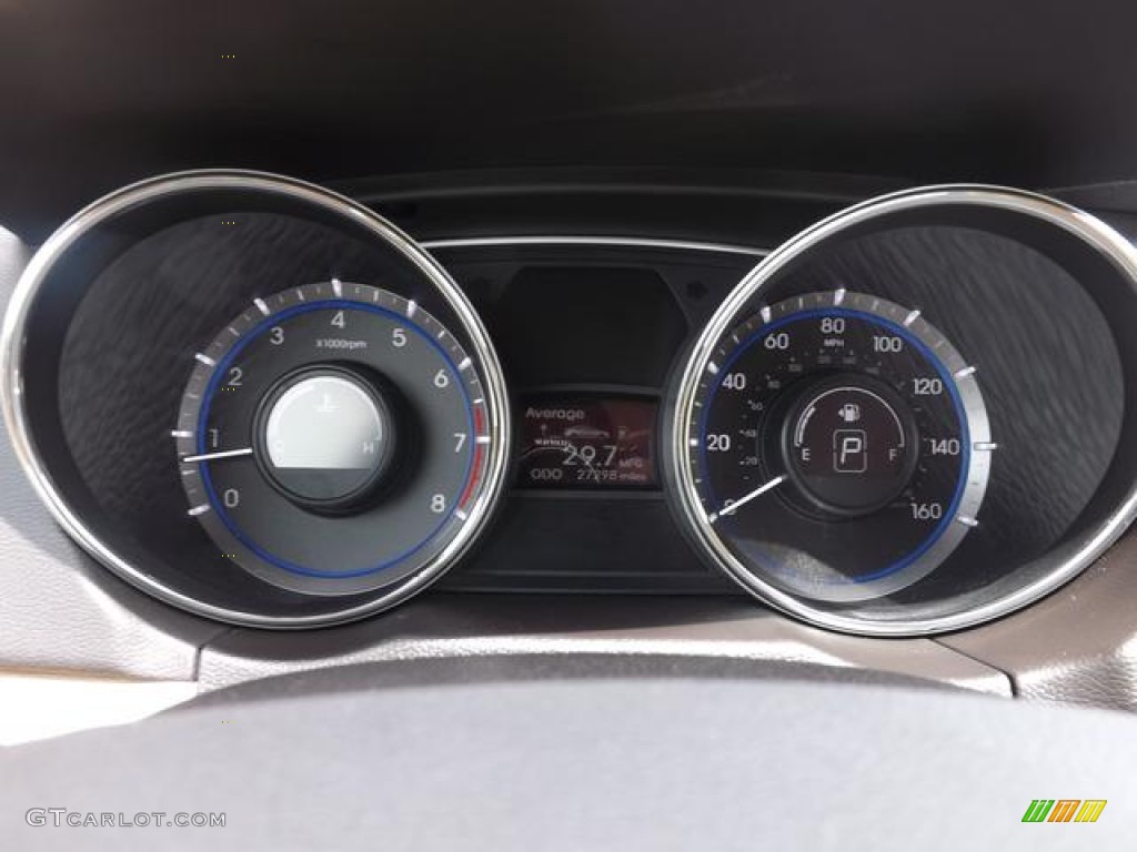 2013 Sonata GLS - Venetian Red Pearl / Camel photo #25