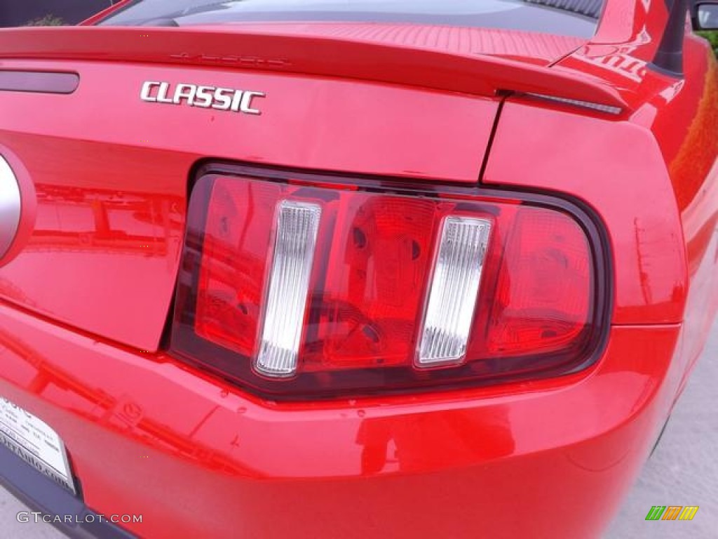 2012 Mustang V6 Premium Coupe - Race Red / Stone photo #14