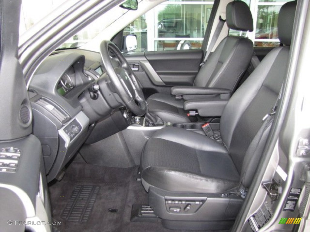 Ebony Black Interior 2008 Land Rover LR2 SE Photo #80948577