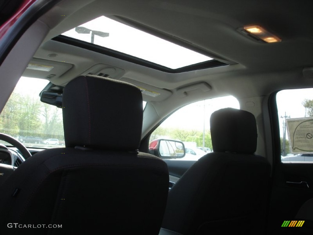 2013 Equinox LT - Crystal Red Tintcoat / Light Titanium/Jet Black photo #3