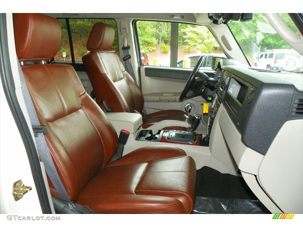 2006 Jeep Commander Limited 4x4 Front Seat Photo #80949419