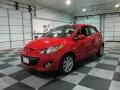 2012 True Red Mazda MAZDA2 Touring  photo #3