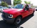 2004 Red Ford F250 Super Duty XL SuperCab  photo #1