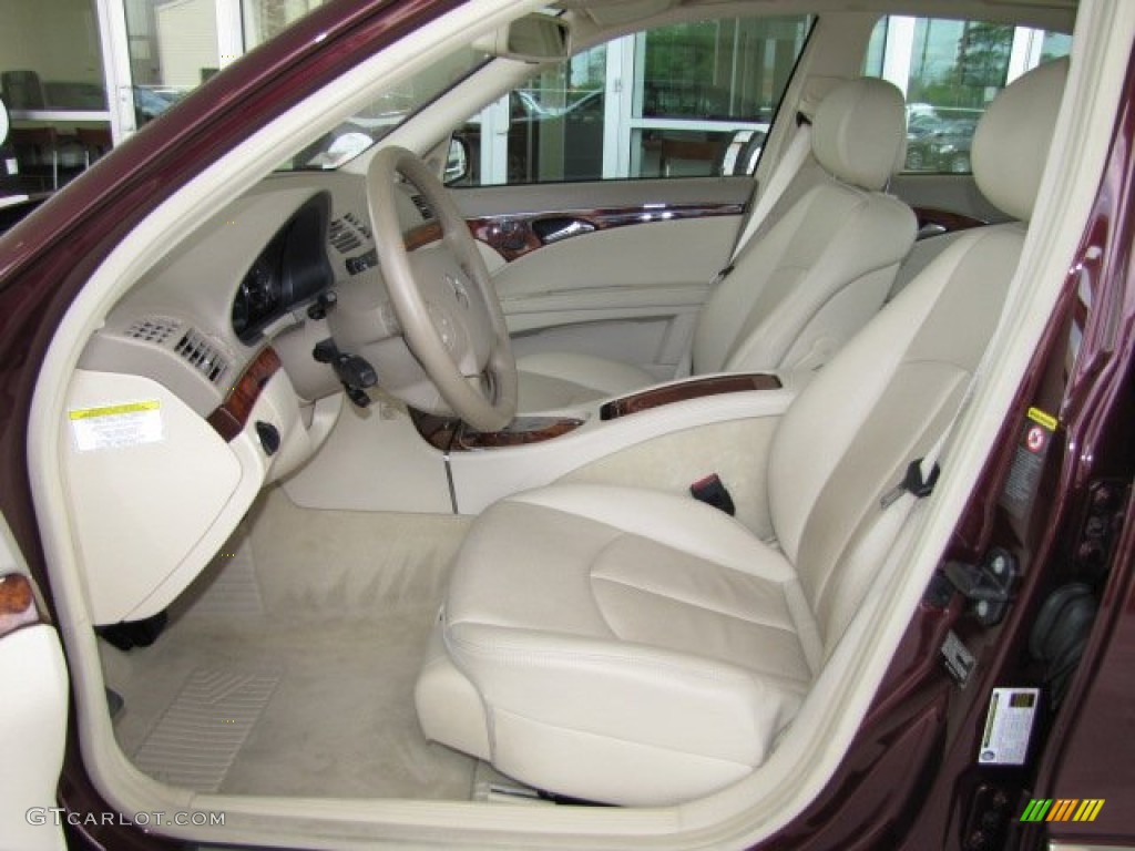 Stone Interior 2006 Mercedes-Benz E 320 CDI Sedan Photo #80949868