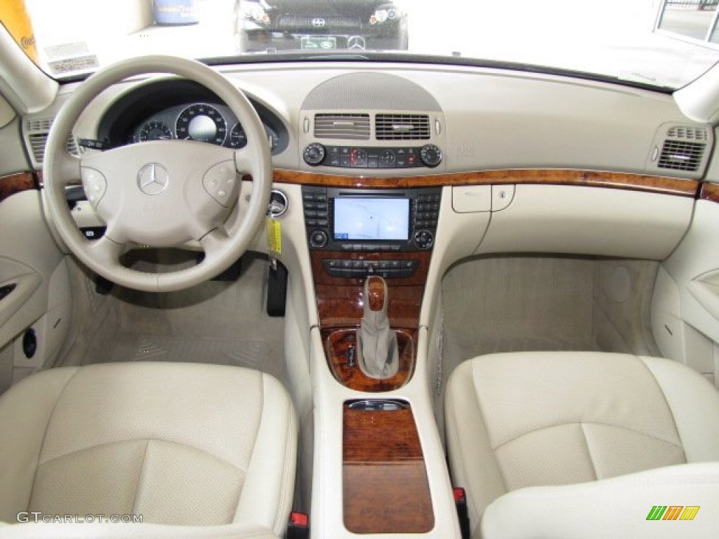 2006 Mercedes-Benz E 320 CDI Sedan Stone Dashboard Photo #80949893