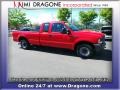 2004 Red Ford F250 Super Duty XL SuperCab  photo #3