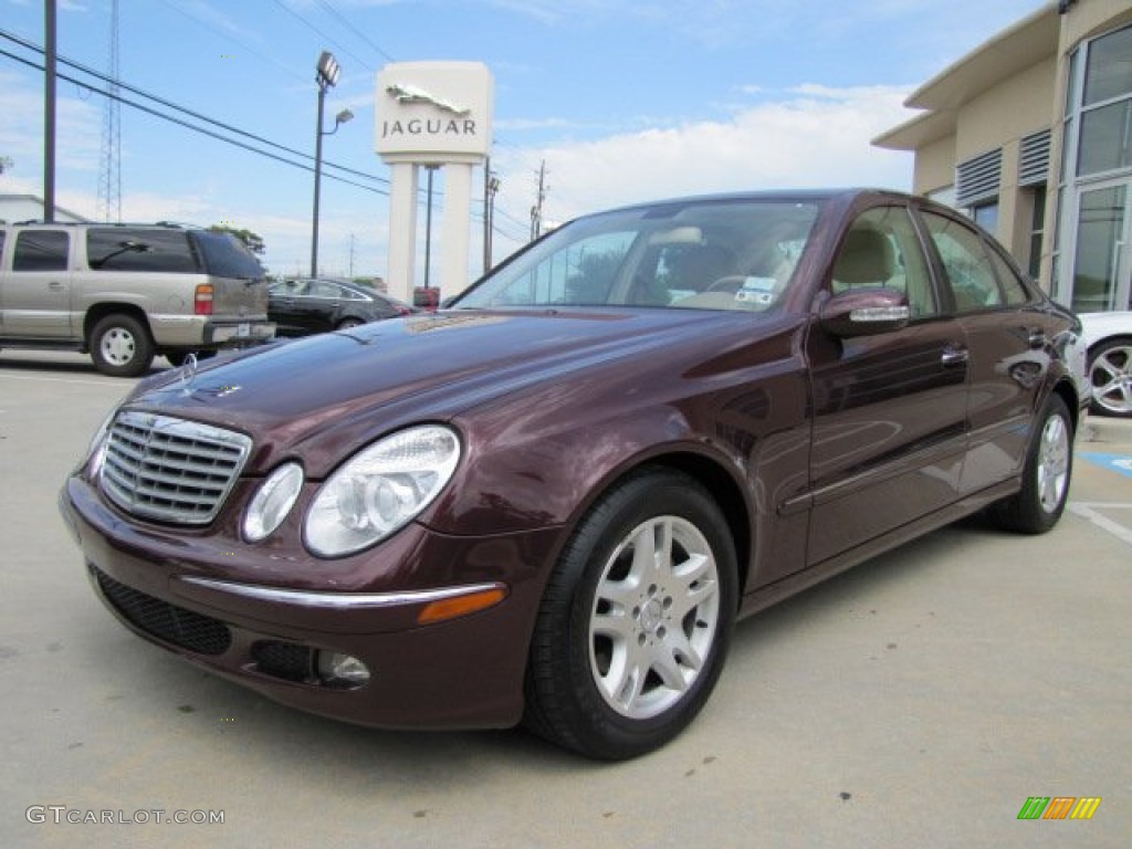 Barolo Red Metallic 2006 Mercedes-Benz E 320 CDI Sedan Exterior Photo #80949944