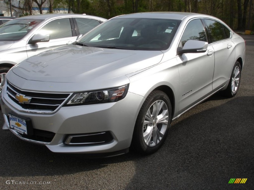 2014 Impala LT - Silver Ice Metallic / Jet Black photo #1