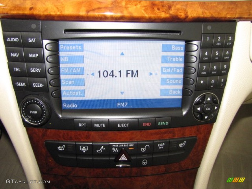 2006 Mercedes-Benz E 320 CDI Sedan Audio System Photo #80950298