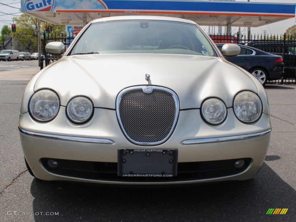 2006 S-Type 3.0 - Winter Gold Metallic / Champagne photo #2