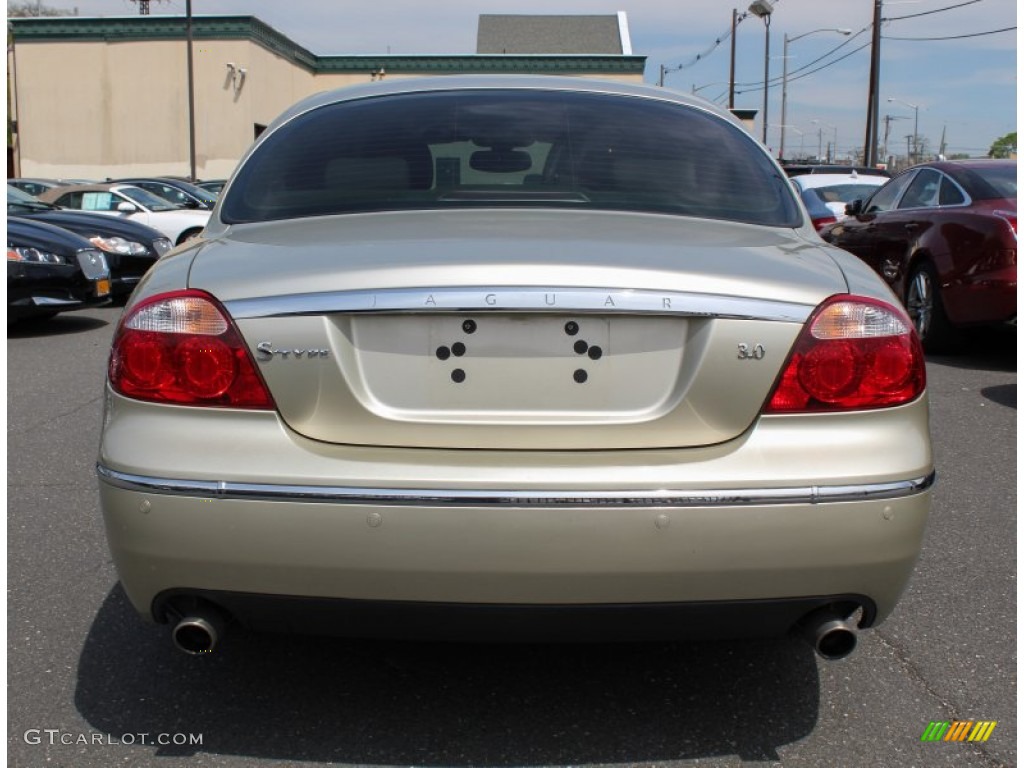 2006 S-Type 3.0 - Winter Gold Metallic / Champagne photo #5