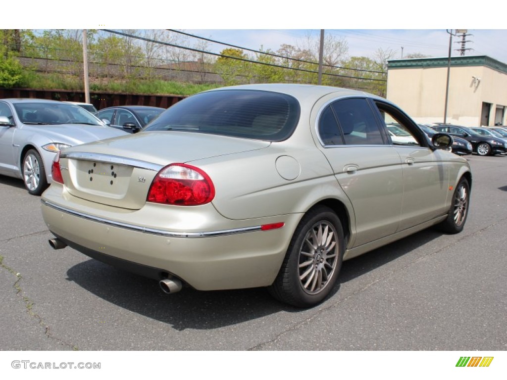 2006 S-Type 3.0 - Winter Gold Metallic / Champagne photo #6