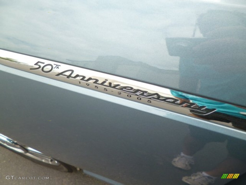 2005 Thunderbird Premium Roadster - Medium Steel Blue Metallic / Black Ink/Light Sand photo #18