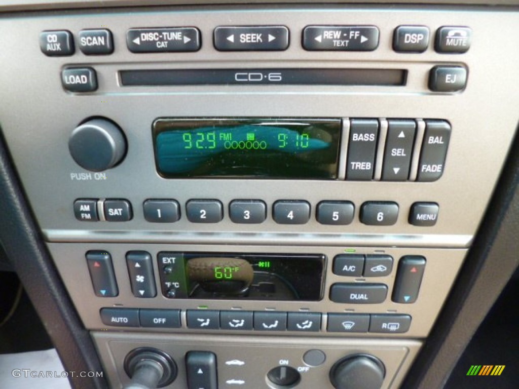2005 Ford Thunderbird Premium Roadster Controls Photos