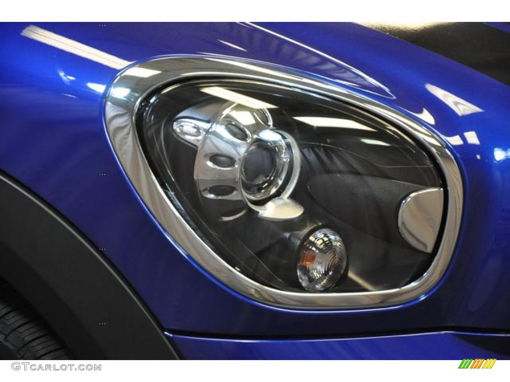 2013 Cooper S Paceman ALL4 AWD - Starlight Blue Metallic / Carbon Black photo #5