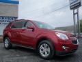 2013 Crystal Red Tintcoat Chevrolet Equinox LT AWD  photo #3