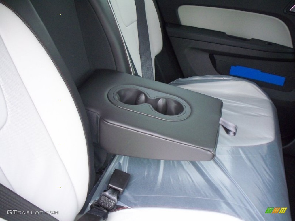 2013 Equinox LT AWD - Crystal Red Tintcoat / Light Titanium/Jet Black photo #15