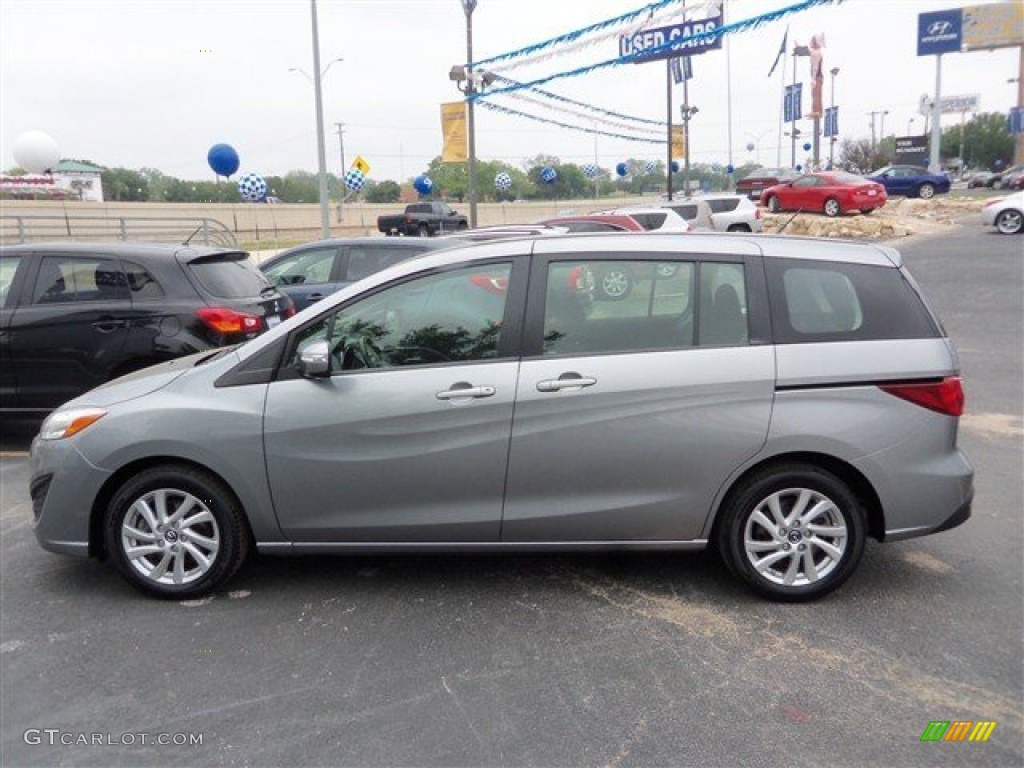 2013 MAZDA5 Sport - Liquid Silver Metallic / Black photo #5