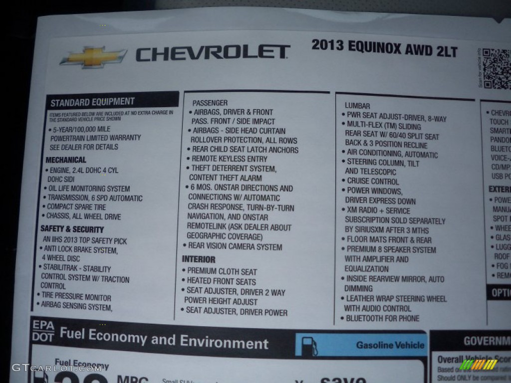 2013 Equinox LT AWD - Crystal Red Tintcoat / Light Titanium/Jet Black photo #32