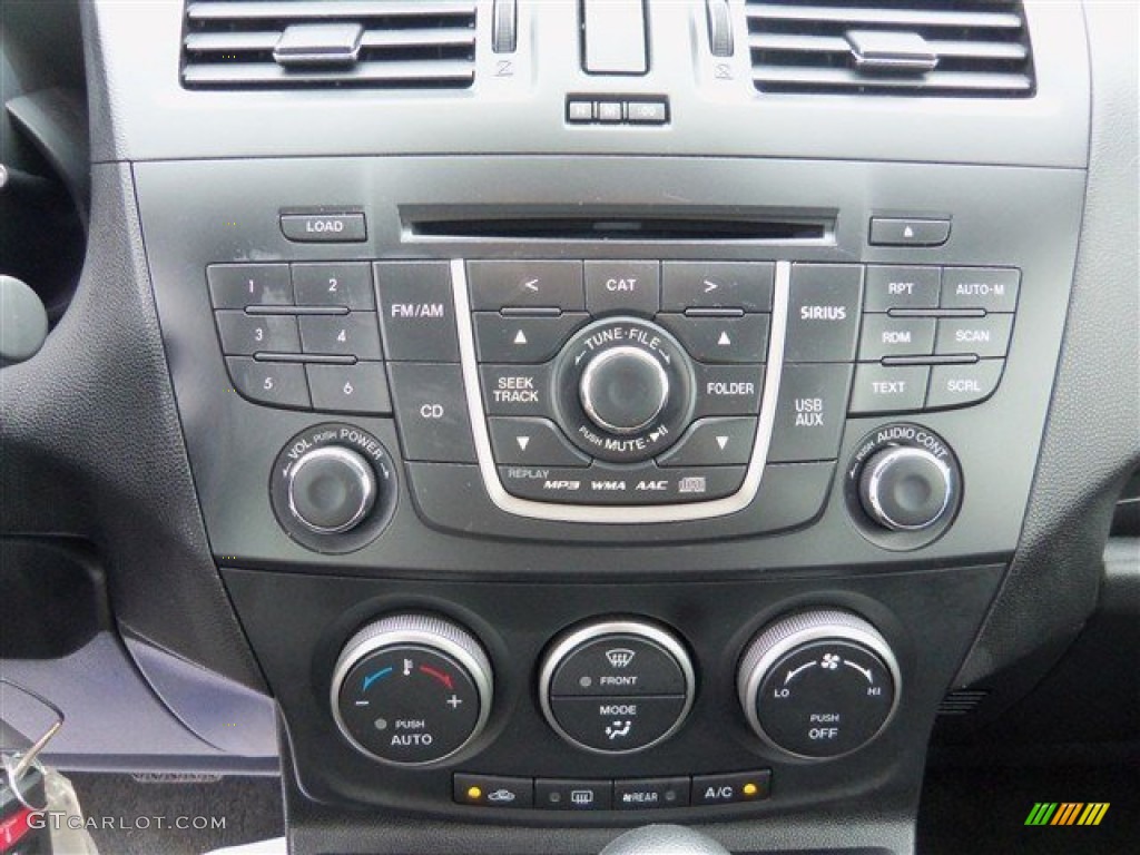 2013 MAZDA5 Sport - Liquid Silver Metallic / Black photo #16