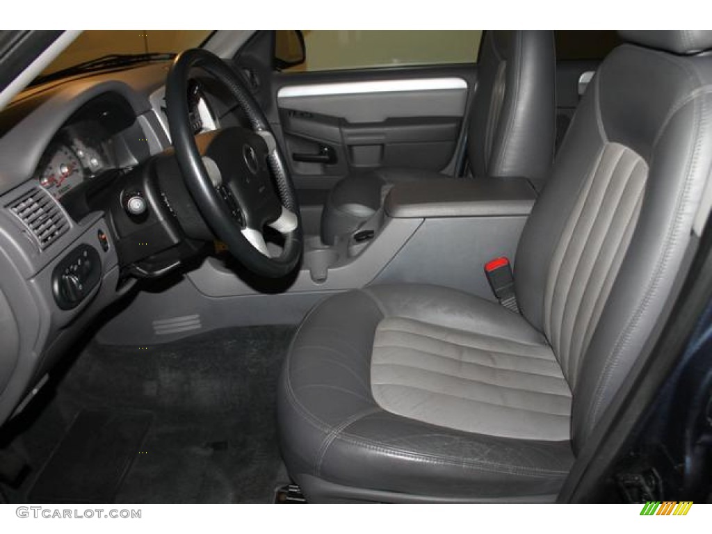 Dark Graphite Interior 2002 Mercury Mountaineer AWD Photo #80953999