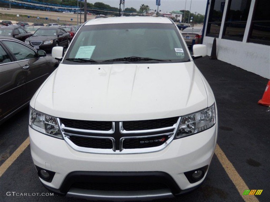 2012 Journey SXT AWD - White / Black photo #1