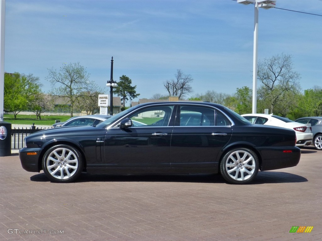 Ebony Black 2008 Jaguar XJ XJ8 Exterior Photo #80954701