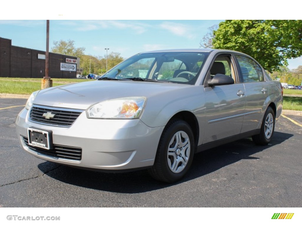 2006 Malibu LS Sedan - Silverstone Metallic / Titanium Gray photo #1