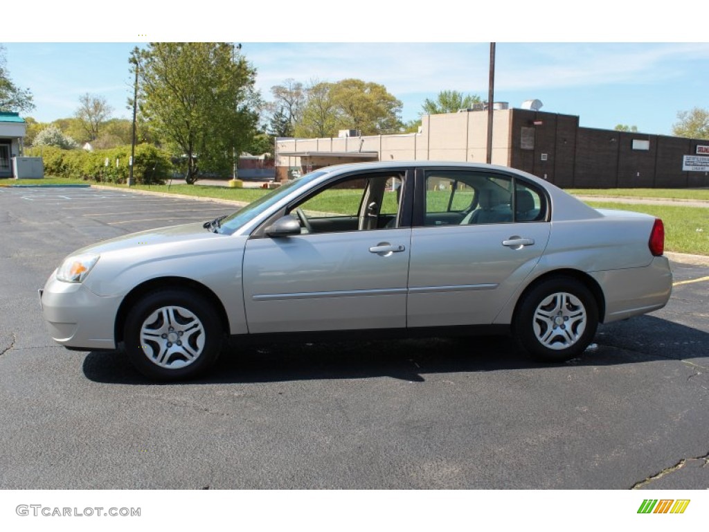 2006 Malibu LS Sedan - Silverstone Metallic / Titanium Gray photo #3