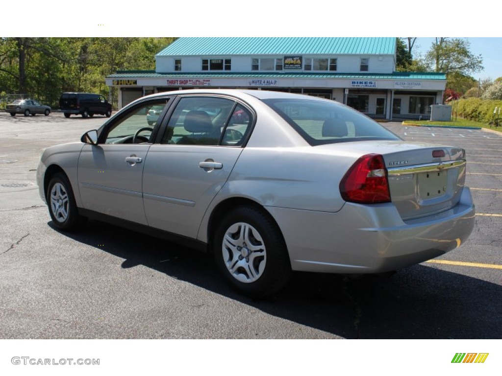 2006 Malibu LS Sedan - Silverstone Metallic / Titanium Gray photo #4