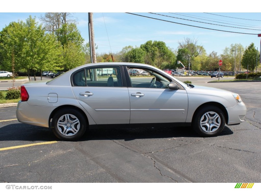 2006 Malibu LS Sedan - Silverstone Metallic / Titanium Gray photo #7