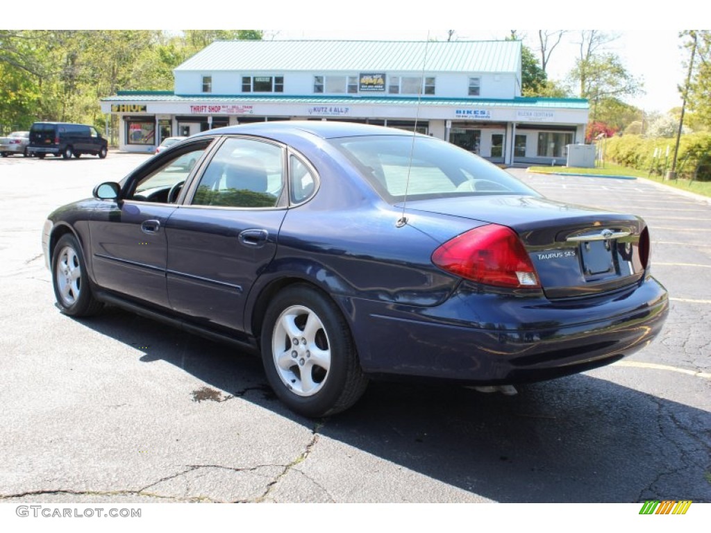 2000 Taurus SES - Medium Royal Blue Metallic / Dark Charcoal photo #4