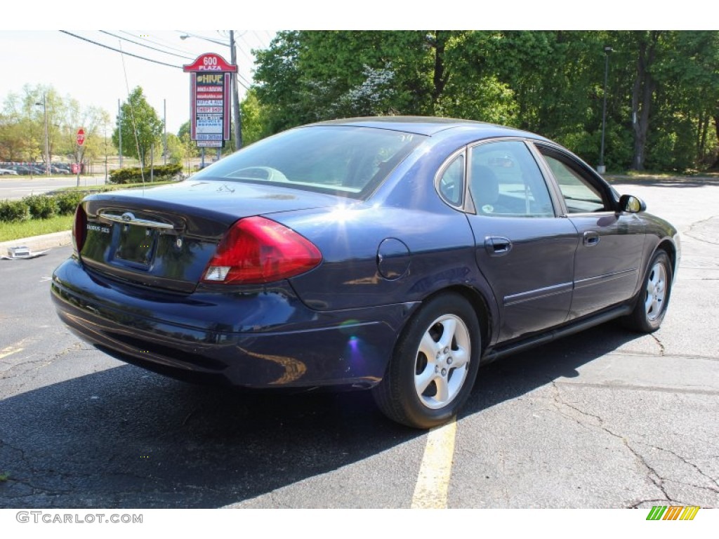 2000 Taurus SES - Medium Royal Blue Metallic / Dark Charcoal photo #6