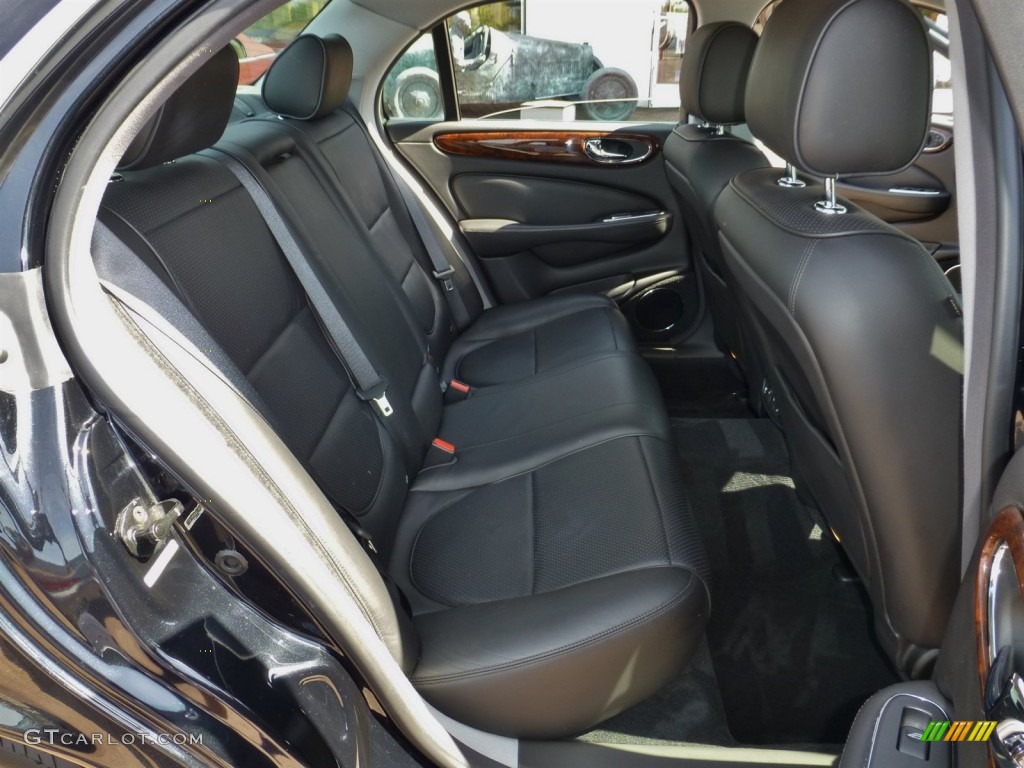 Charcoal Interior 2008 Jaguar XJ XJ8 Photo #80955628