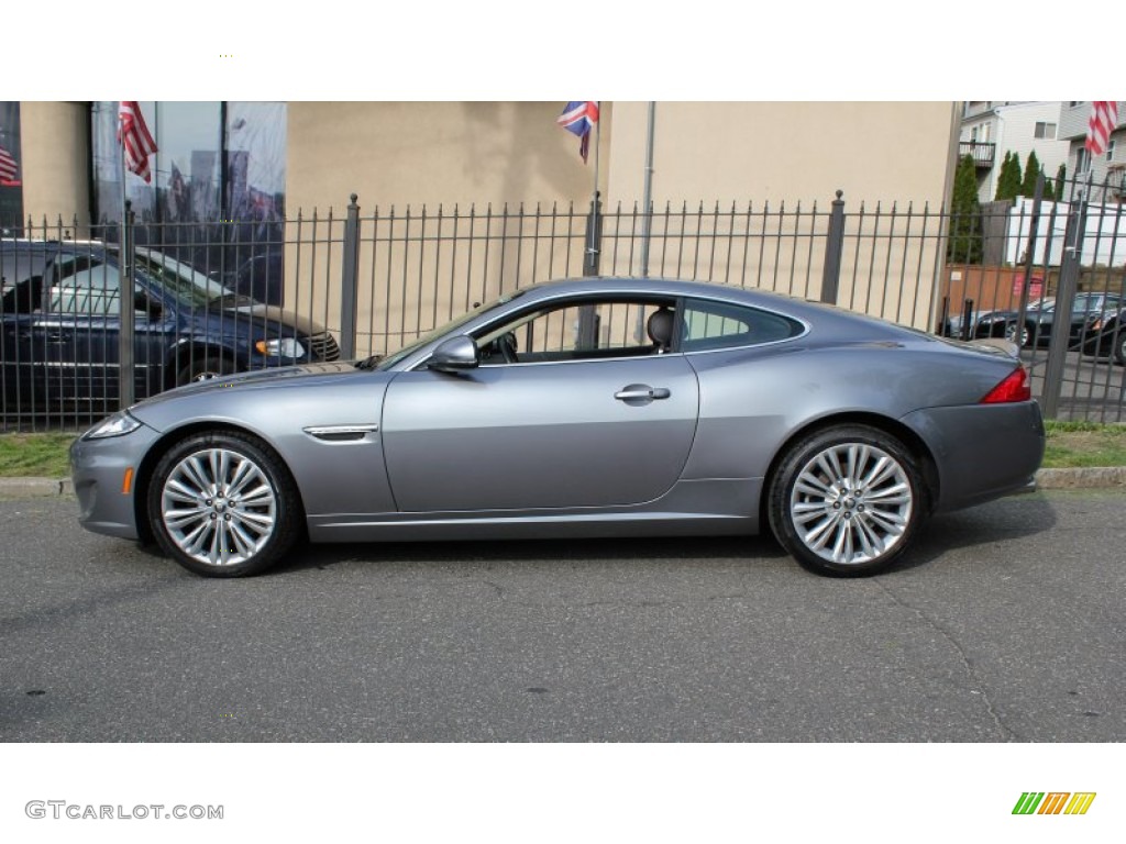 Lunar Grey Metallic 2012 Jaguar XK XK Coupe Exterior Photo #80956030