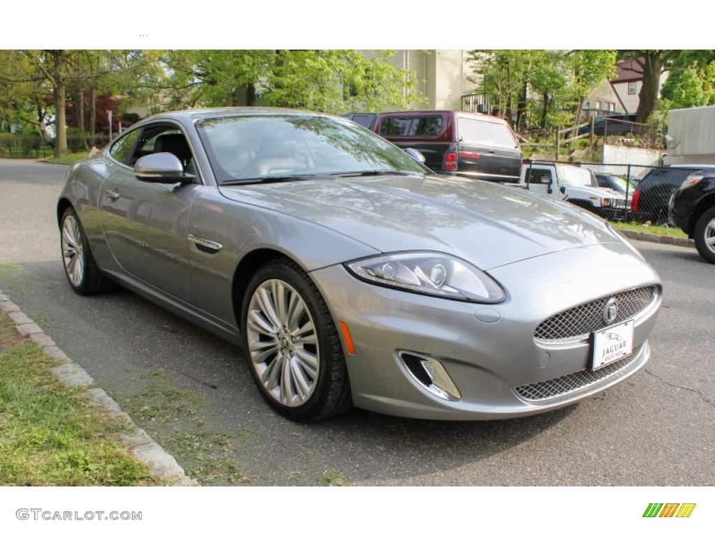 Lunar Grey Metallic 2012 Jaguar XK XK Coupe Exterior Photo #80956097
