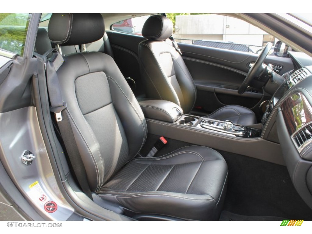 Warm Charcoal/Warm Charcoal Interior 2012 Jaguar XK XK Coupe Photo #80956156