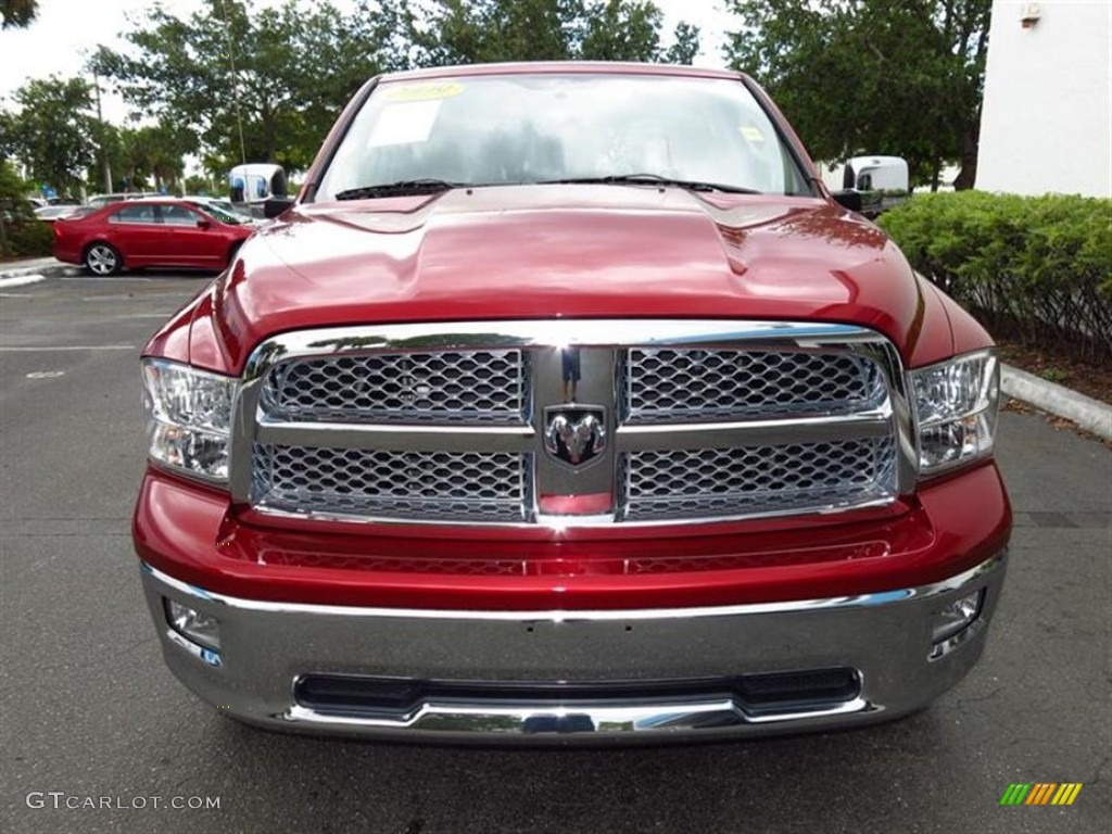 Inferno Red Crystal Pearl 2009 Dodge Ram 1500 SLT Crew Cab 4x4 Exterior Photo #80956771