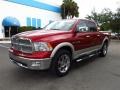 Inferno Red Crystal Pearl 2009 Dodge Ram 1500 SLT Crew Cab 4x4 Exterior