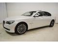 Mineral White Metallic 2011 BMW 7 Series 750Li Sedan Exterior