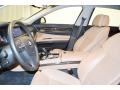 Saddle/Black Nappa Leather 2011 BMW 7 Series 750Li Sedan Interior Color