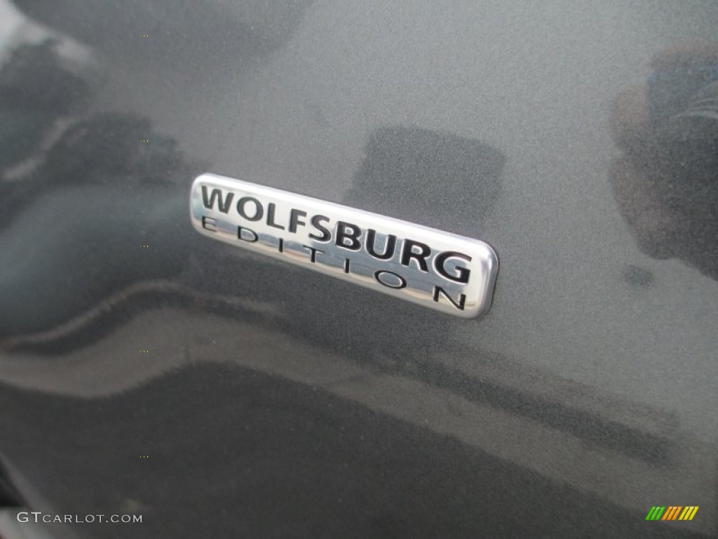 2009 Jetta Wolfsburg Edition Sedan - Platinum Gray Metallic / Anthracite photo #9