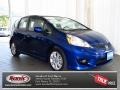 2010 Blue Sensation Pearl Honda Fit Sport  photo #1